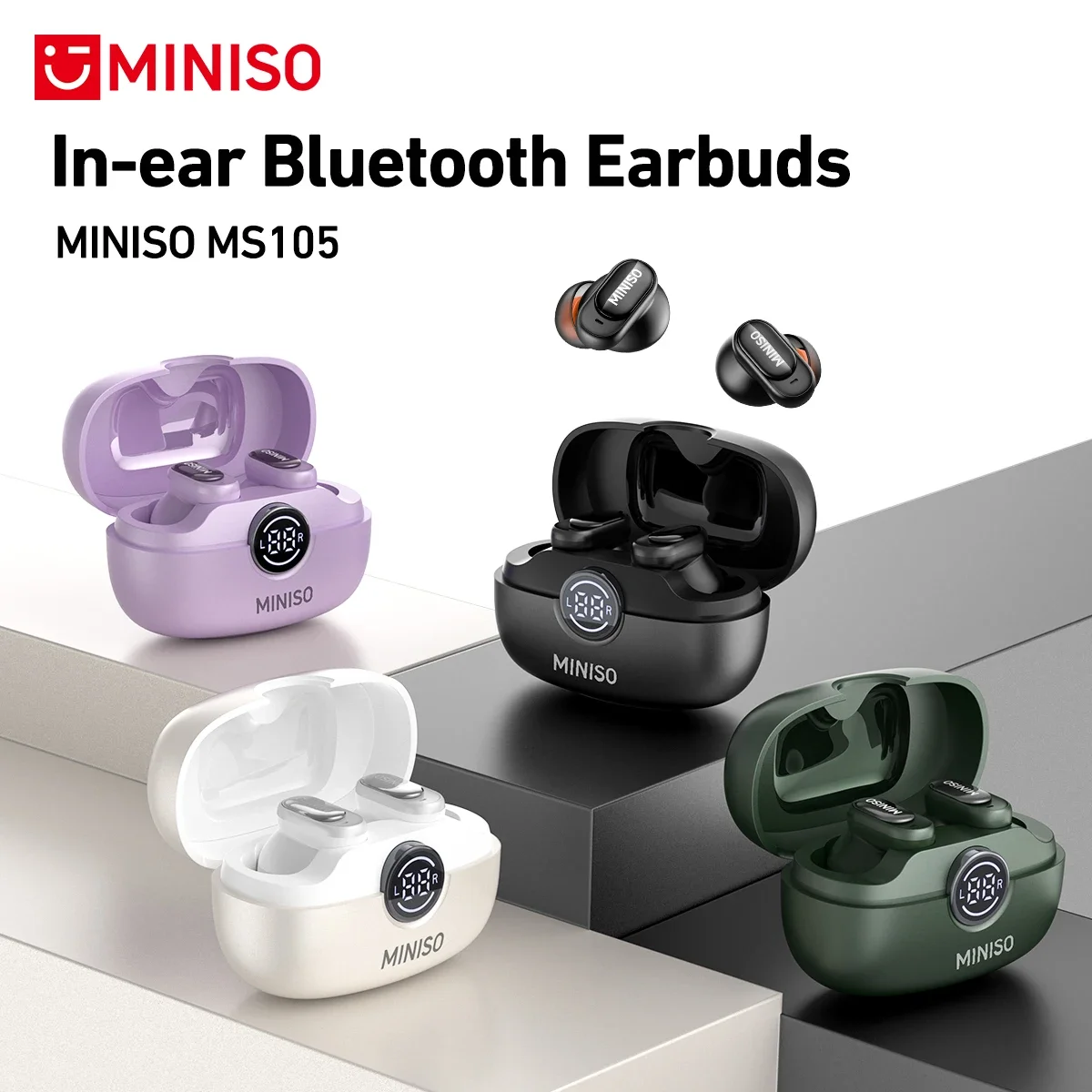 Type C Wired Earphones With Mic - MINISO MS105 블루투스 이어폰 인이어 이어버드