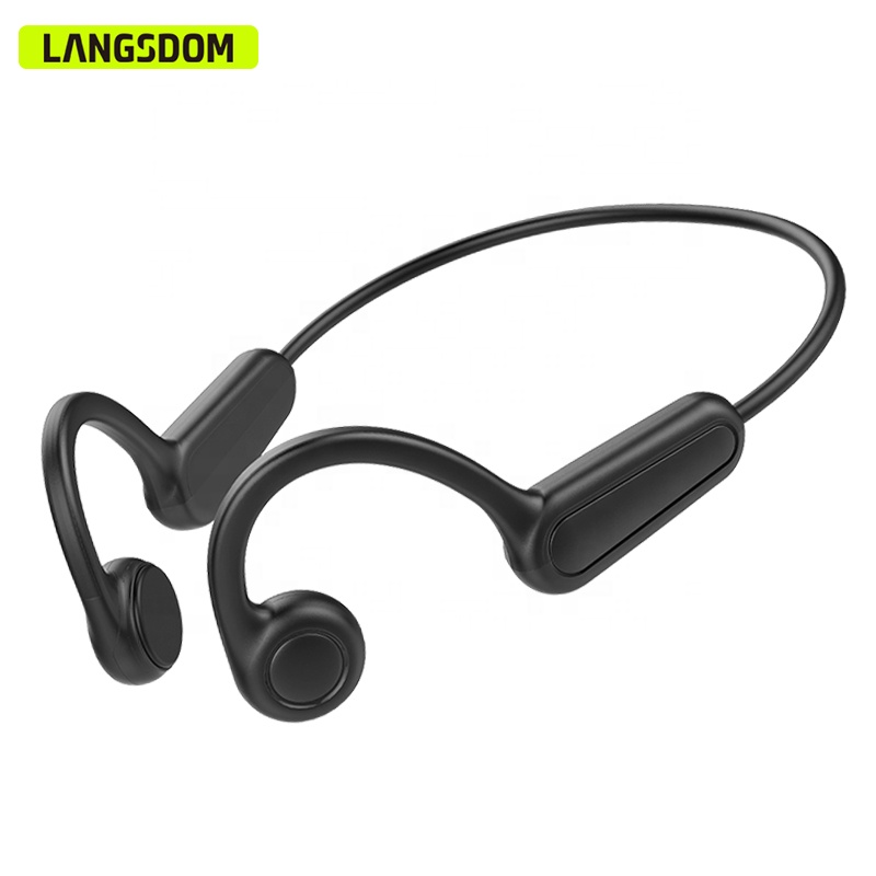 Bone Conduction Running Headphones - 팩토리 무선 스포츠 이어폰 헤드폰 BT