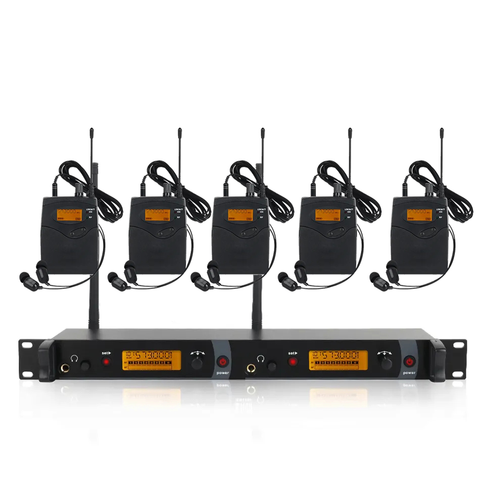 In Ear Monitors For Singers - 무선 인이어 모니터 헤드폰 시스템 (5개