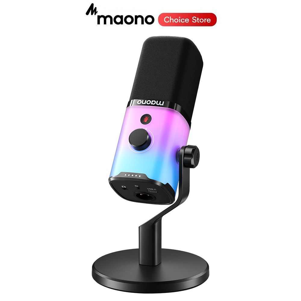 Gaming Headset With Mic Rgb - MAONO PD100X 게이밍 마이크, USB XLR