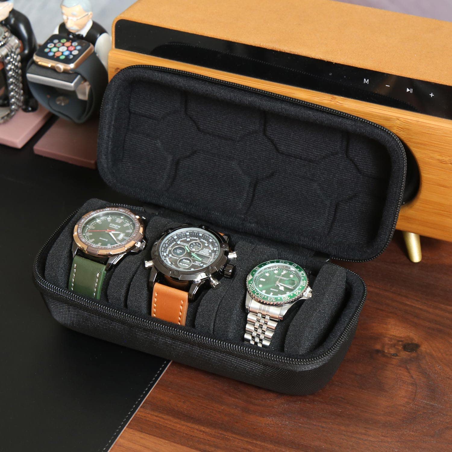 Smartwatches - 남성용 또는 여성용 시계 상자 정리함,