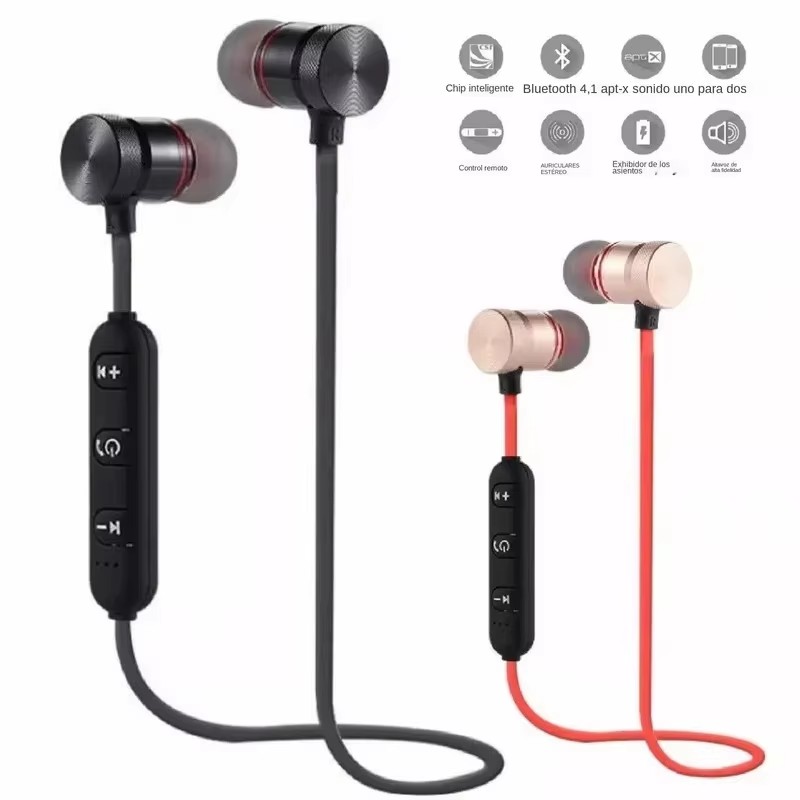 Magnetic Neckband Sports Earphones - 1/2/3/4개 세트, 목에 착용하는 블루투스 이어폰,
