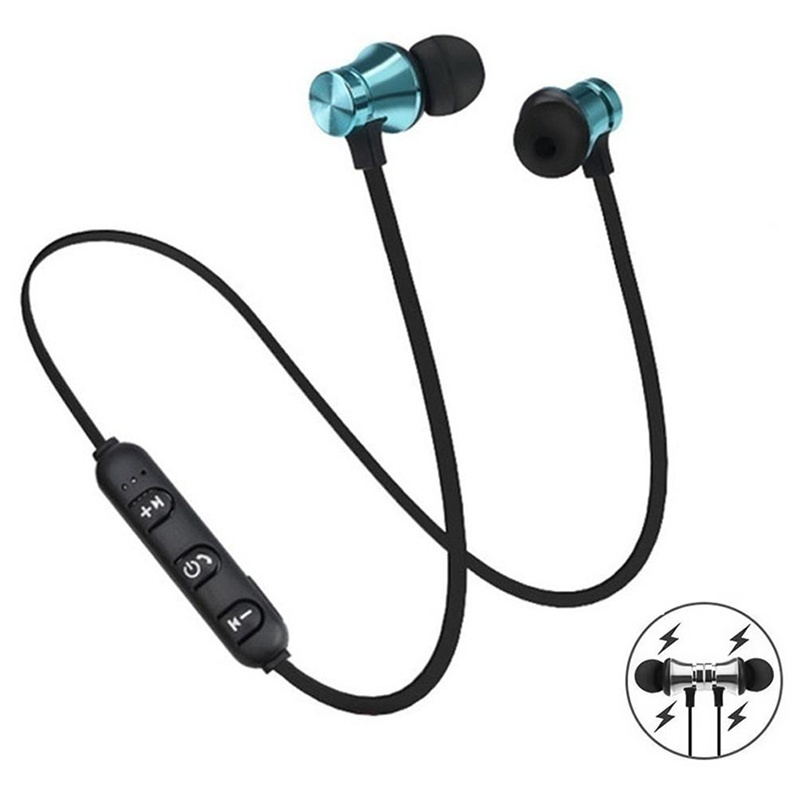 Magnetic Neckband Sports Earphones - 넥밴드형 인이어 이어폰 마그네틱 흡착 무선