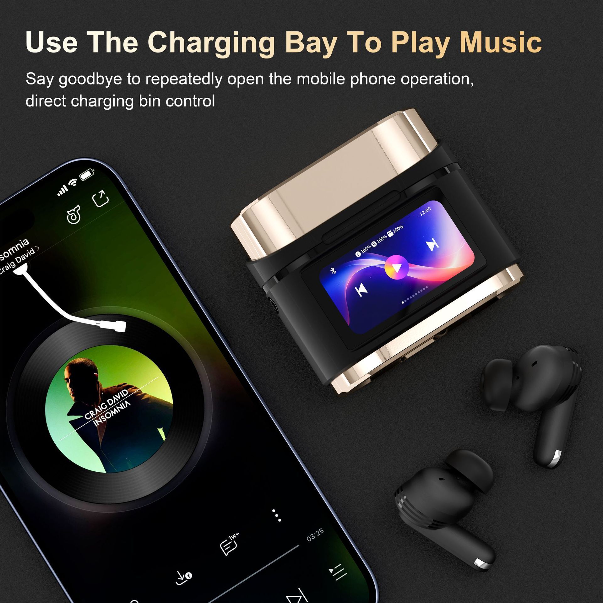 Anc Wireless Over Ear Headphones - 인이어 스마트 ANC 소음 감소 헤드셋,