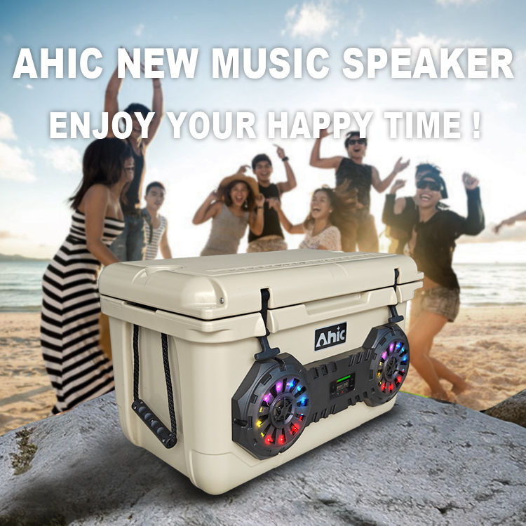45L 휴대용 로토몰딩 쿨러 박스, 내장 블루투스 스피 - Speakers 리뷰 및 가격