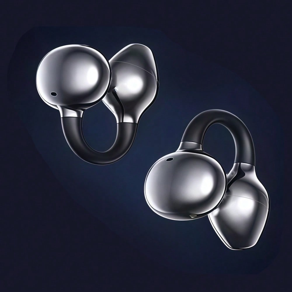 블루투스 5.3 무선 골전도 헤드폰 클립형 이어폰 음악 - Open Ear Air Conduction Headphones 리뷰 및 가격