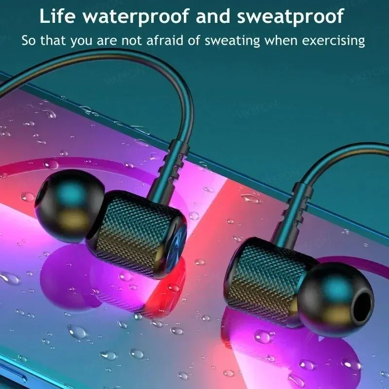 무선 헤드폰 블루투스 5.0 넥밴드 이어폰 실리콘 Hi - Magnetic Neckband Sports Earphones 리뷰 및 가격