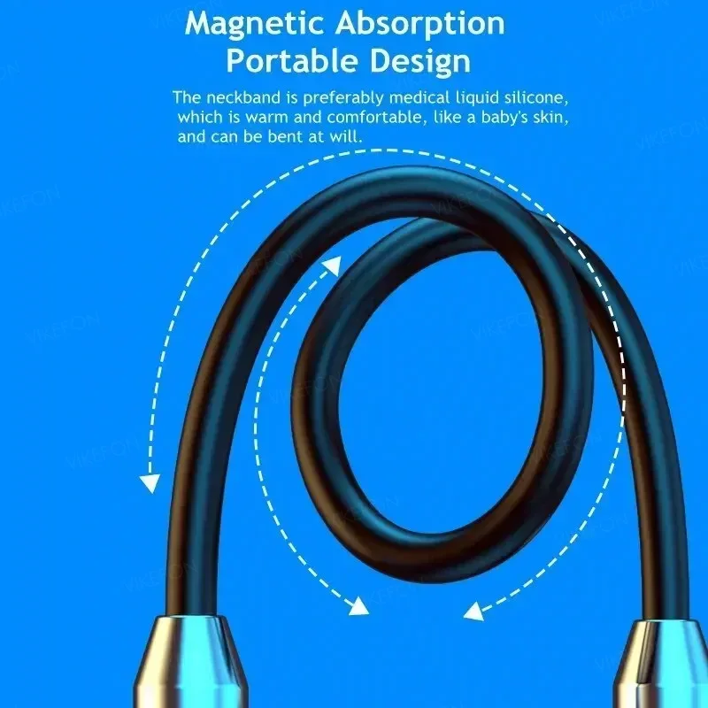 무선 헤드폰 블루투스 5.0 넥밴드 이어폰 실리콘 Hi - Magnetic Neckband Sports Earphones 리뷰 및 가격