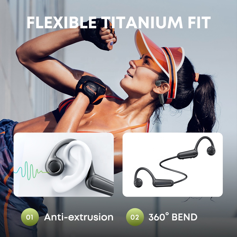 팩토리 무선 스포츠 이어폰 헤드폰 BT 5.4 골전도  - Bone Conduction Running Headphones 리뷰 및 가격