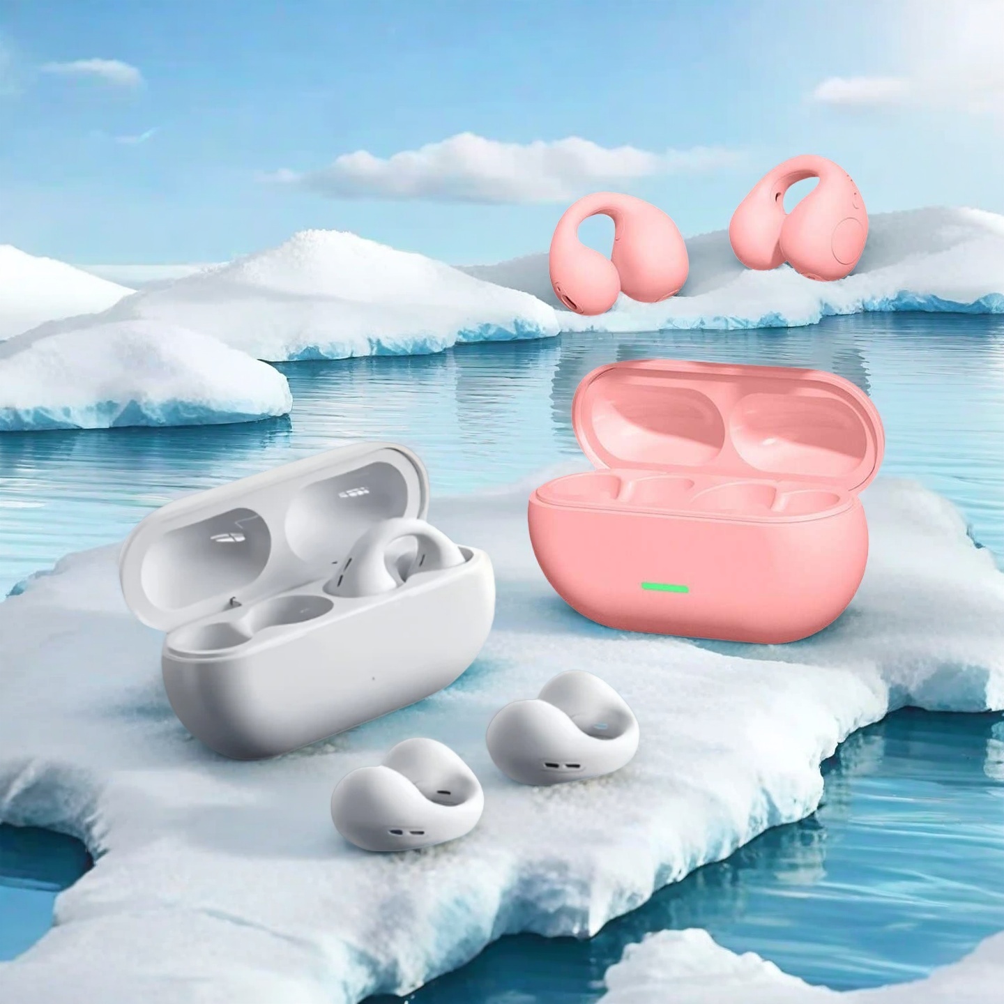 블루투스 헤드셋 5.3 무선 공기전도 헤드폰 클립형 이 - Open Ear Air Conduction Headphones 리뷰 및 가격