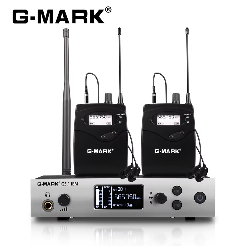 G-MARK UHF 무선 인이어 모니터 시스템, 무대  - In Ear Monitors For Singers 리뷰 및 가격