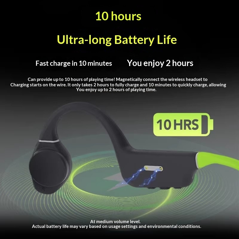 창의적인 방수 골전도 이어폰, 저지연 무선 스포츠 블루 - Bone Conduction Running Headphones 리뷰 및 가격