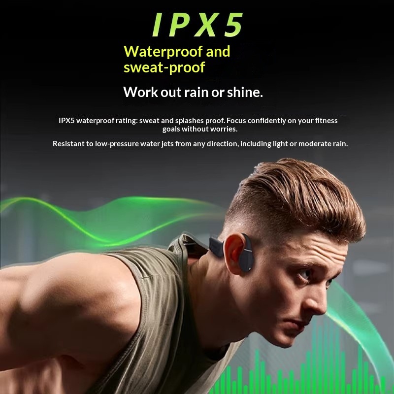 창의적인 방수 골전도 이어폰, 저지연 무선 스포츠 블루 - Bone Conduction Running Headphones 리뷰 및 가격