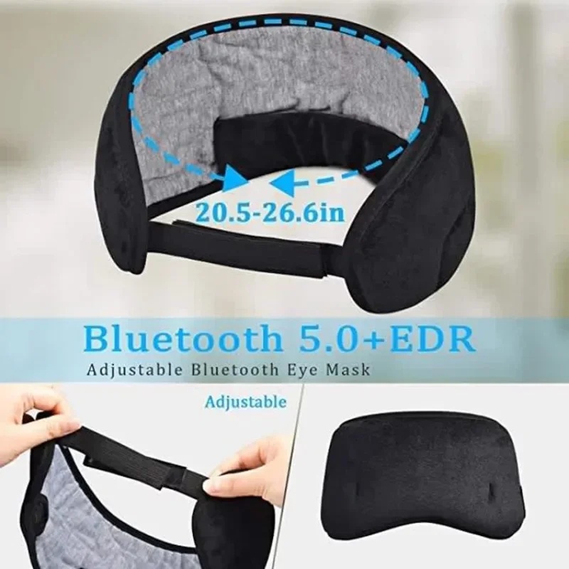 3D 아이 마스크 블루투스 헤드폰 음악 수면 헤드밴드  - Sleep Mask Headphones Bluetooth 리뷰 및 가격
