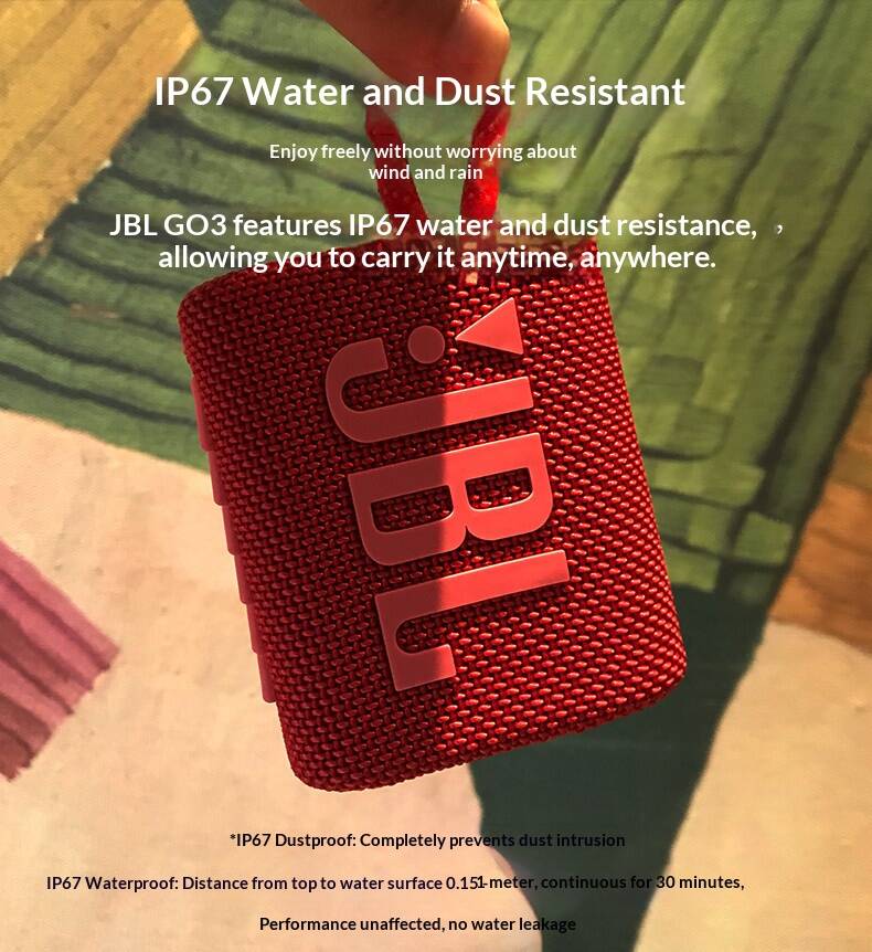 페리 캠프 박스 JBL GO3 블루투스 스피커 5W I - Portable Bluetooth Speaker Waterproof Ipx7 리뷰 및 가격