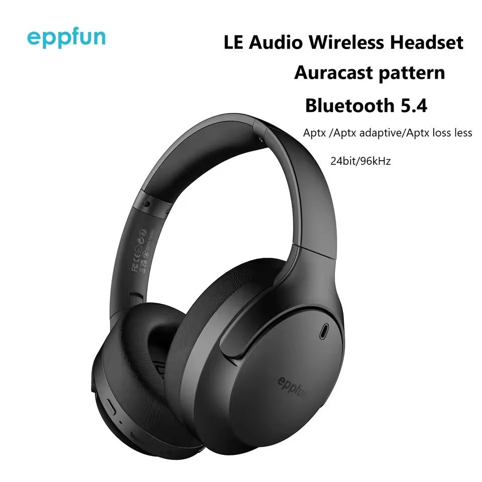 Eppfun LE Audio Auracast 블루투스  - Anc Wireless Over Ear Headphones 리뷰 및 가격