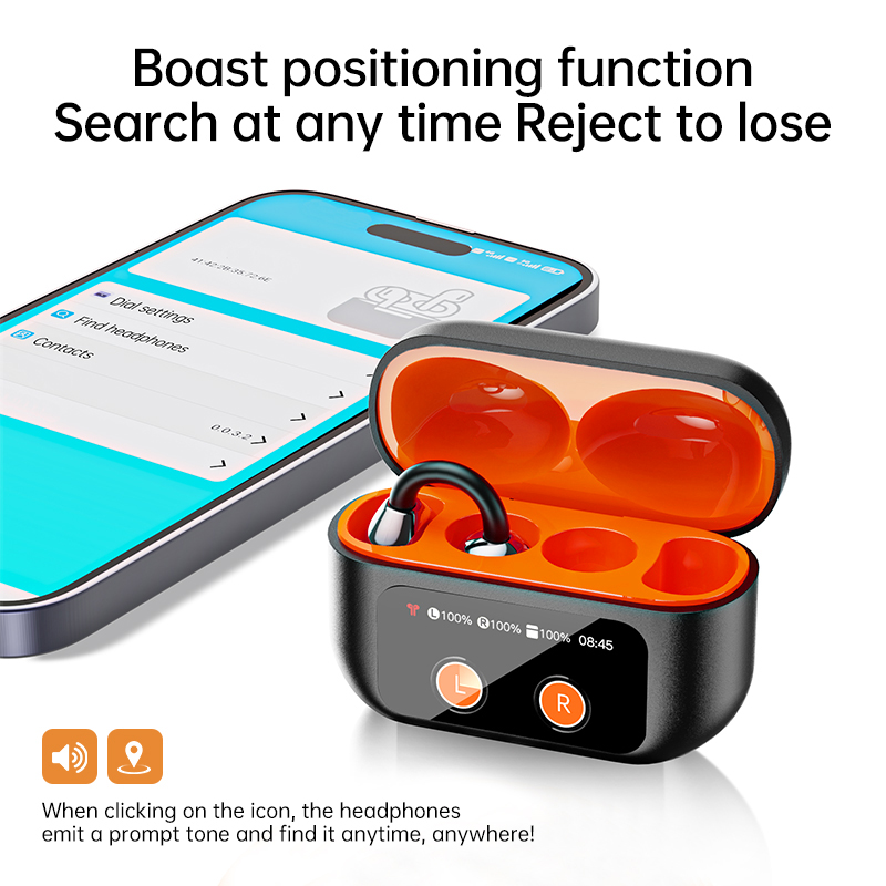 AI 번역 헤드폰 진정한 무선 이어버드 LED 전원 표 - Headphones 리뷰 및 가격