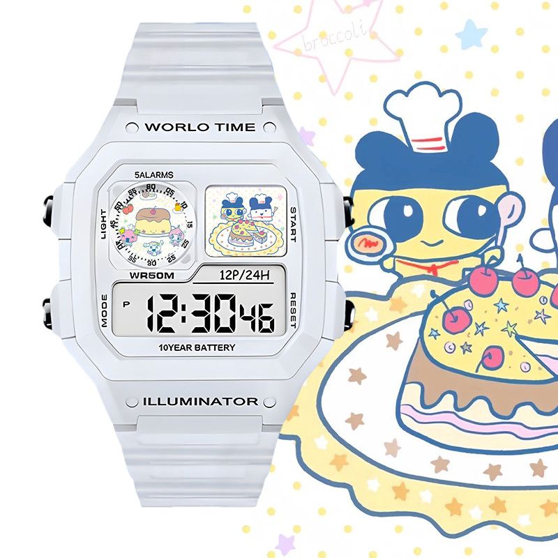 다마고치 스마트 전자시계 빅 마우스 짐아미 학생용 전자 - Smartwatches 리뷰 및 가격