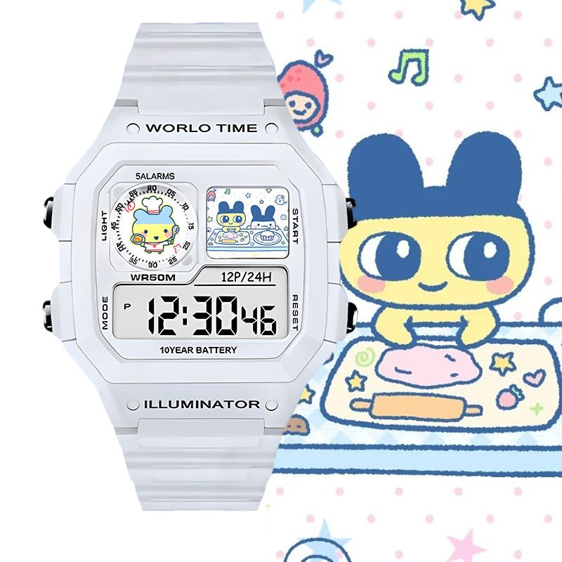다마고치 스마트 전자시계 빅 마우스 짐아미 학생용 전자 - Smartwatches 리뷰 및 가격