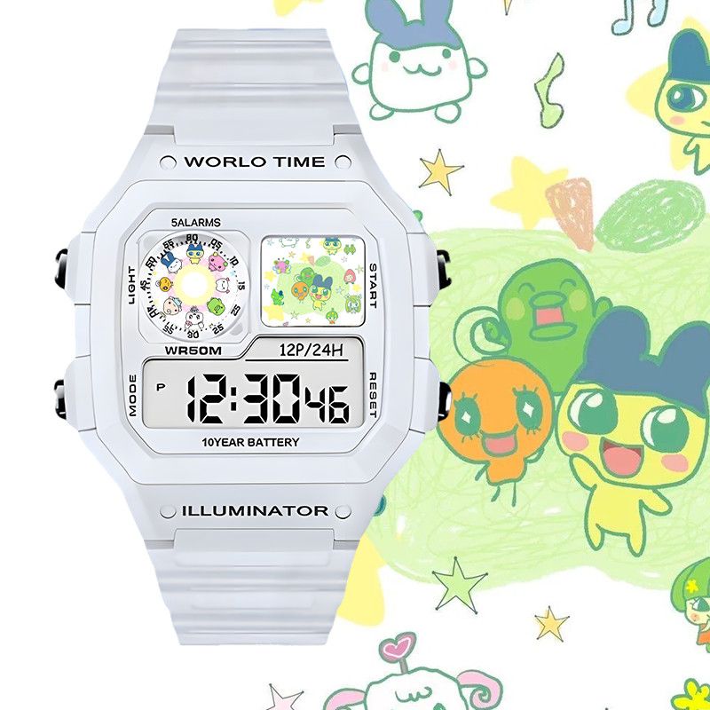 다마고치 스마트 전자시계 빅 마우스 짐아미 학생용 전자 - Smartwatches 리뷰 및 가격