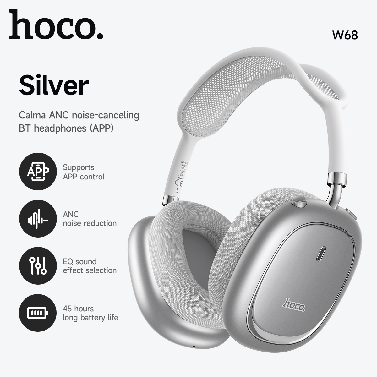 귀를 덮는 형태의 액티브 노이즈 캔슬링(ANC) 기능이 - Anc Wireless Over Ear Headphones 리뷰 및 가격