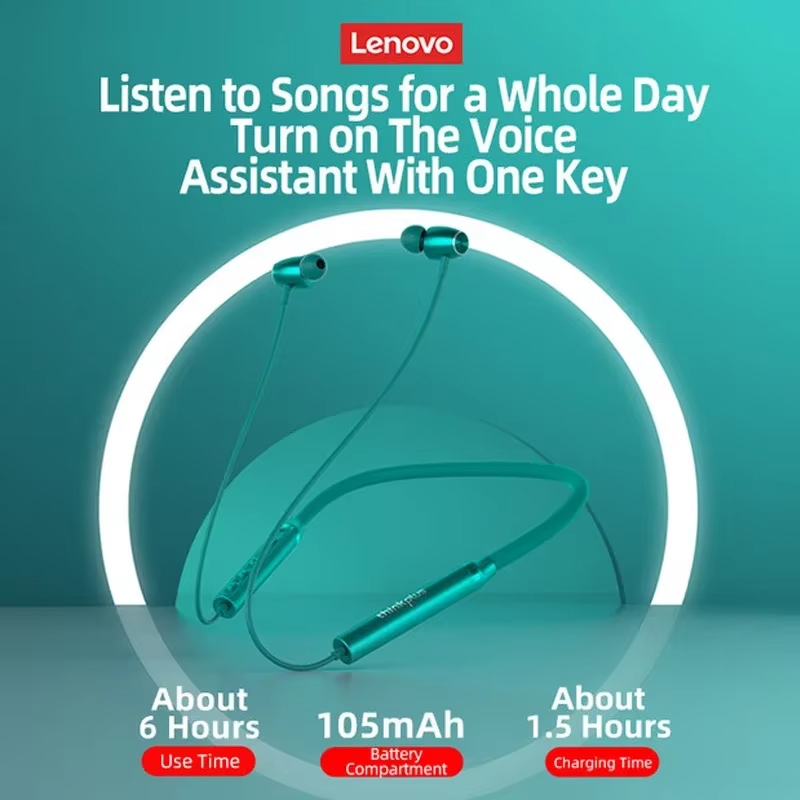 레노버 블루투스 이어폰 방수 HIFI 무손실 음질 마그 - Magnetic Neckband Sports Earphones 리뷰 및 가격