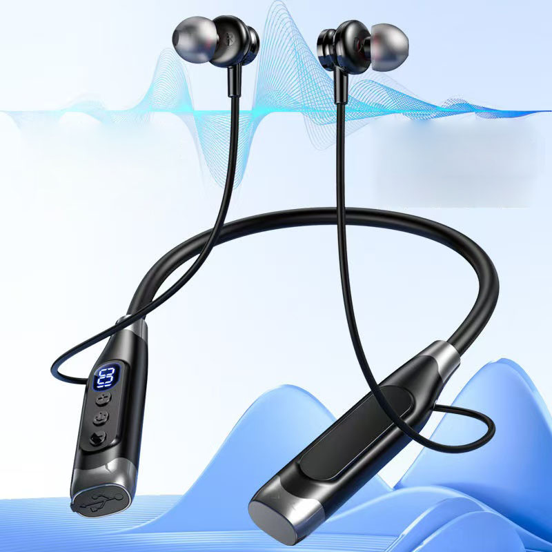 진정한 스테레오 무선 헤드폰, 블루투스 넥밴드 이어폰, - Magnetic Neckband Sports Earphones 리뷰 및 가격