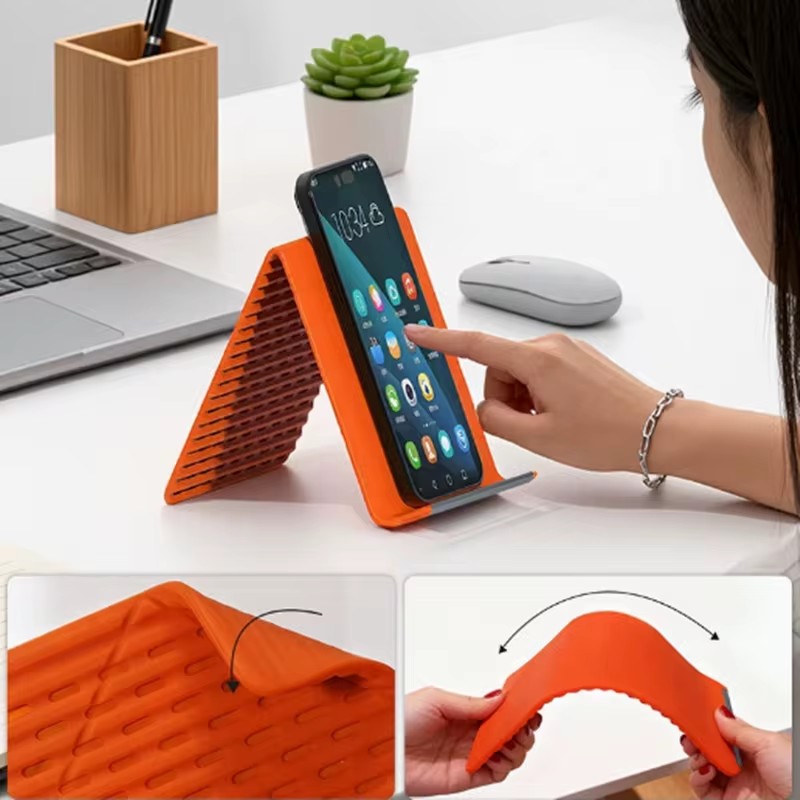 휴대용 실리콘 휴대폰 홀더, 자유롭게 구부려 어떤 모양 - Tablets 리뷰 및 가격