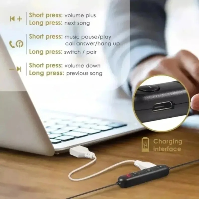 1/2/3/4개 세트, 목에 착용하는 블루투스 이어폰, - Magnetic Neckband Sports Earphones 리뷰 및 가격
