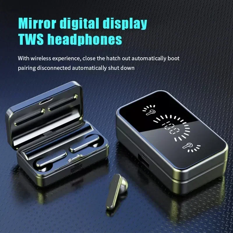 TWS 블루투스 호환 이어폰 스테레오 스포츠 헤드셋 무 - Tws Earbuds Bluetooth 5.3 리뷰 및 가격