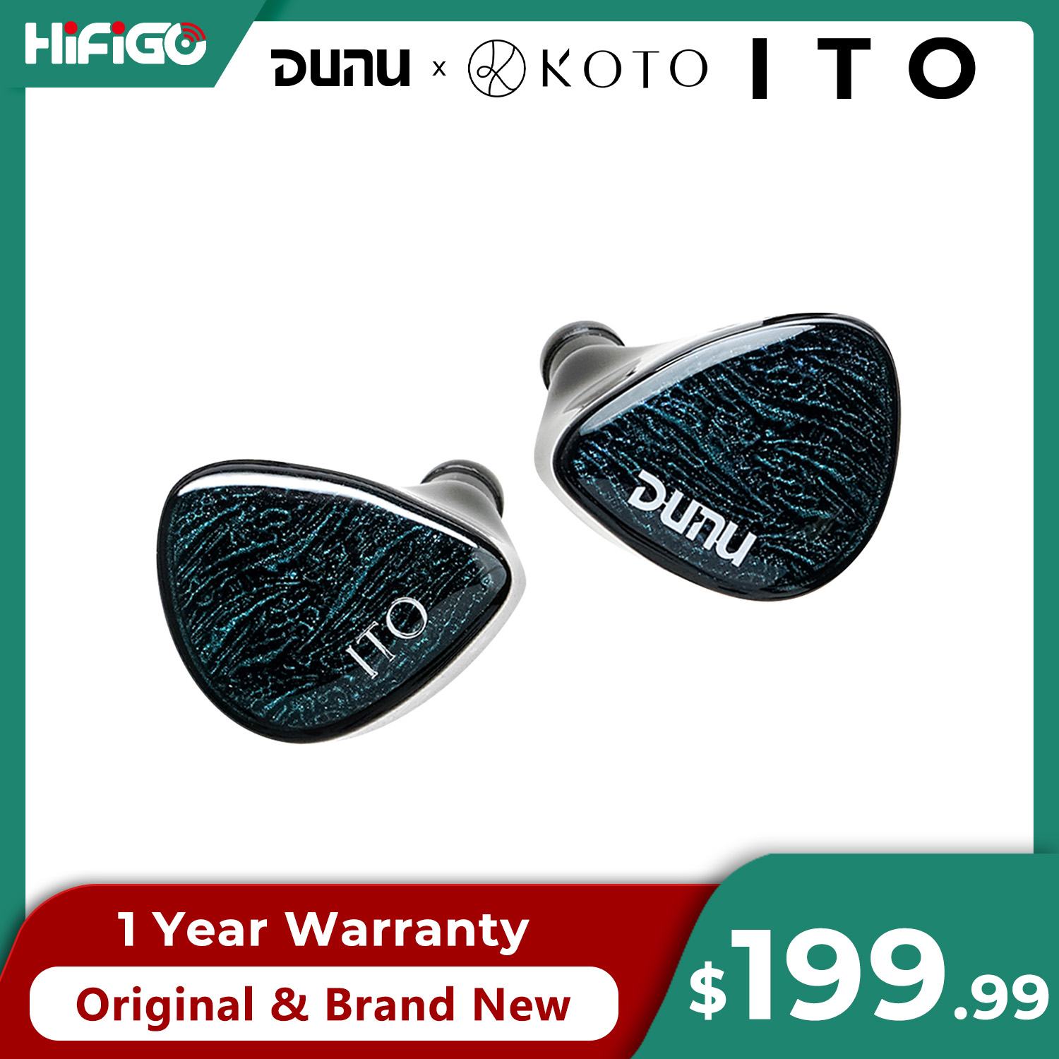DUNU X KOTO ITO 인이어 이어폰 2DD+2B - Planar Magnetic Iem Earphones 리뷰 및 가격