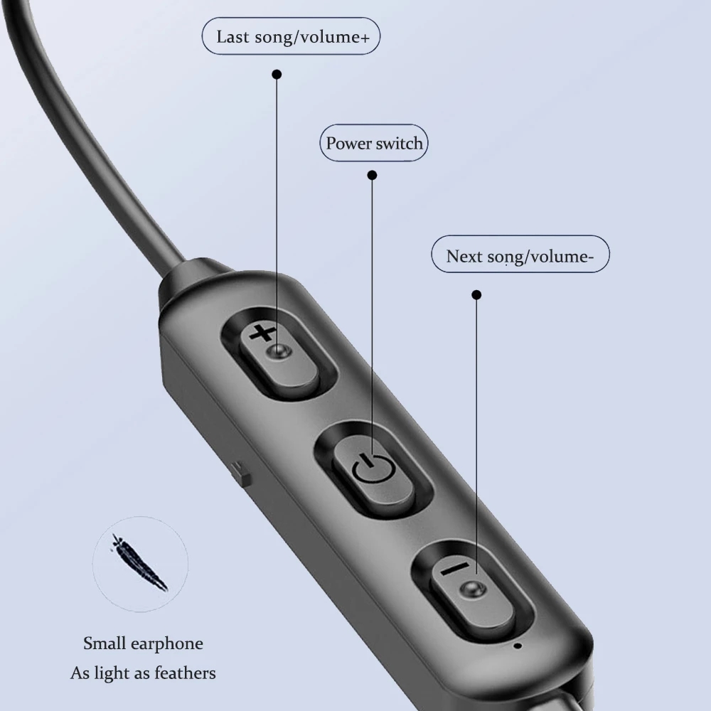 무선 블루투스 5.0 이어폰, 마그네틱 스포츠 러닝 헤 - Magnetic Neckband Sports Earphones 리뷰 및 가격