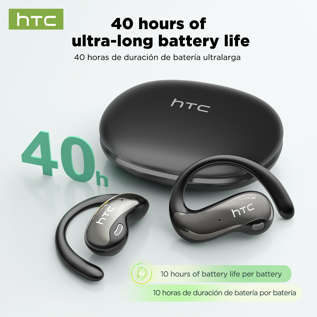 HTC NE19 블루투스 이어폰 AI OWS 스포츠 무 - Sleep Mask Headphones Bluetooth 리뷰 및 가격