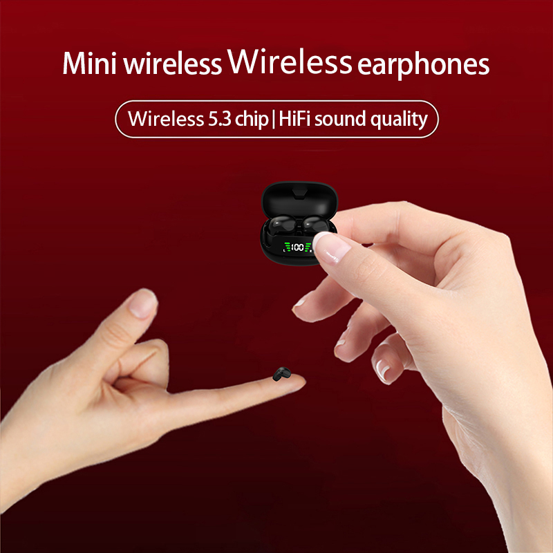 미니 무선 TWS 블루투스 5.3 헤드셋 마이크가 있는 - Tws Earbuds Bluetooth 5.3 리뷰 및 가격