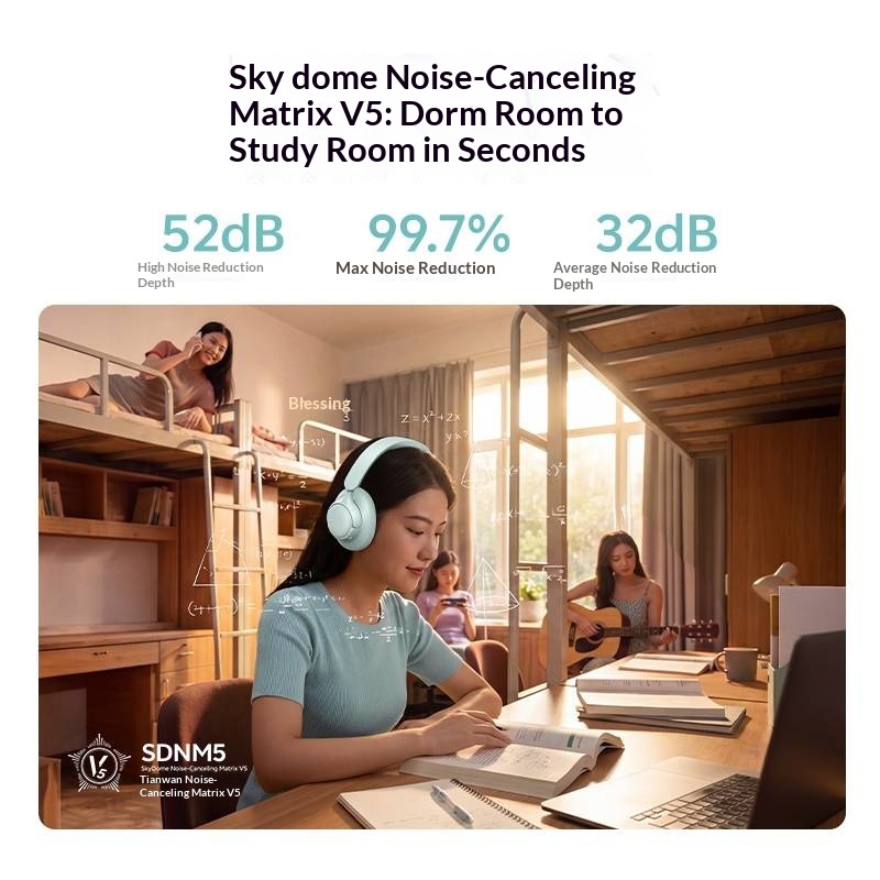 QCY H6 Neo 무선 헤드폰, 블루투스 5.4, 하 - Anc Wireless Over Ear Headphones 리뷰 및 가격
