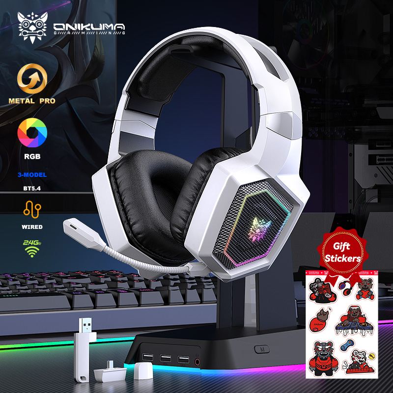 ONIKUMA PS5 PS4 PC Mac 용 2.4GH - Gaming Headset With Mic Rgb 리뷰 및 가격