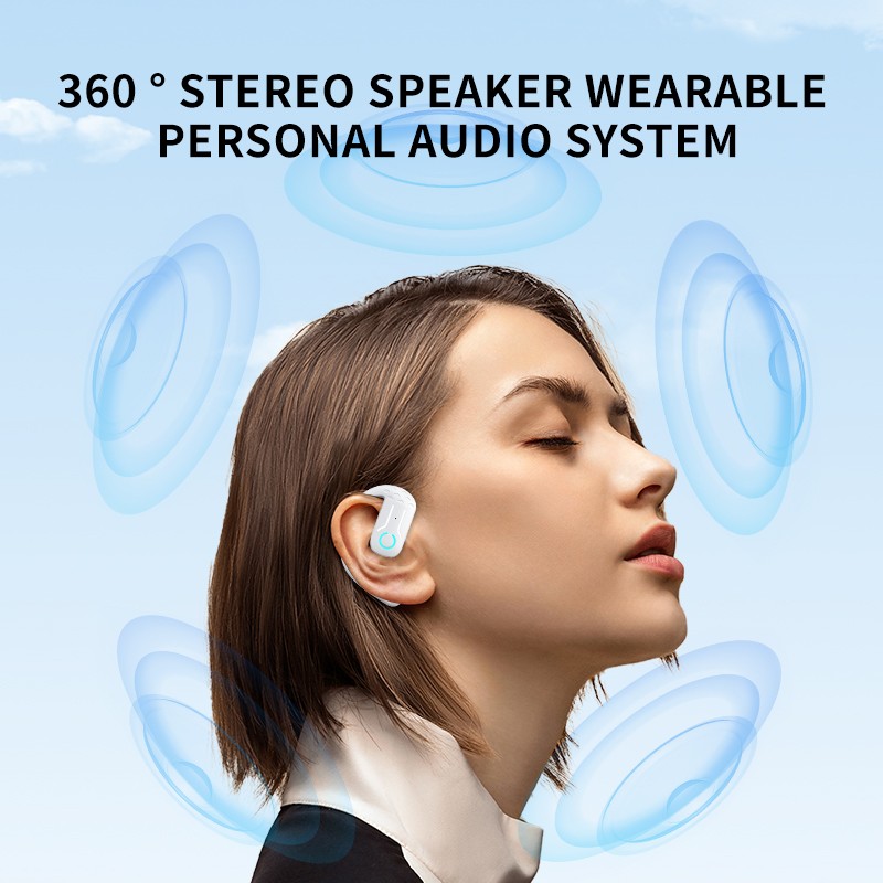블루투스 5.4 오픈형 무선 이어폰 180 °   스포 - Type C Wired Earphones With Mic 리뷰 및 가격