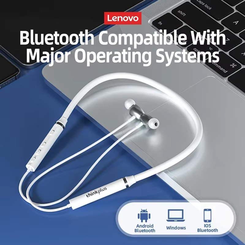 100% 오리지널 Lenovo HE05X 블루투스 이어 - Magnetic Neckband Sports Earphones 리뷰 및 가격