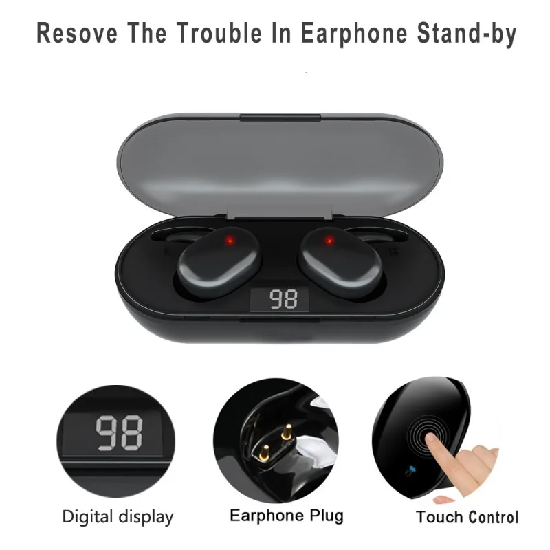 TWS 블루투스 이어폰 무선 이어폰 소음 제거 블루투스 - Tws Earbuds Bluetooth 5.3 리뷰 및 가격