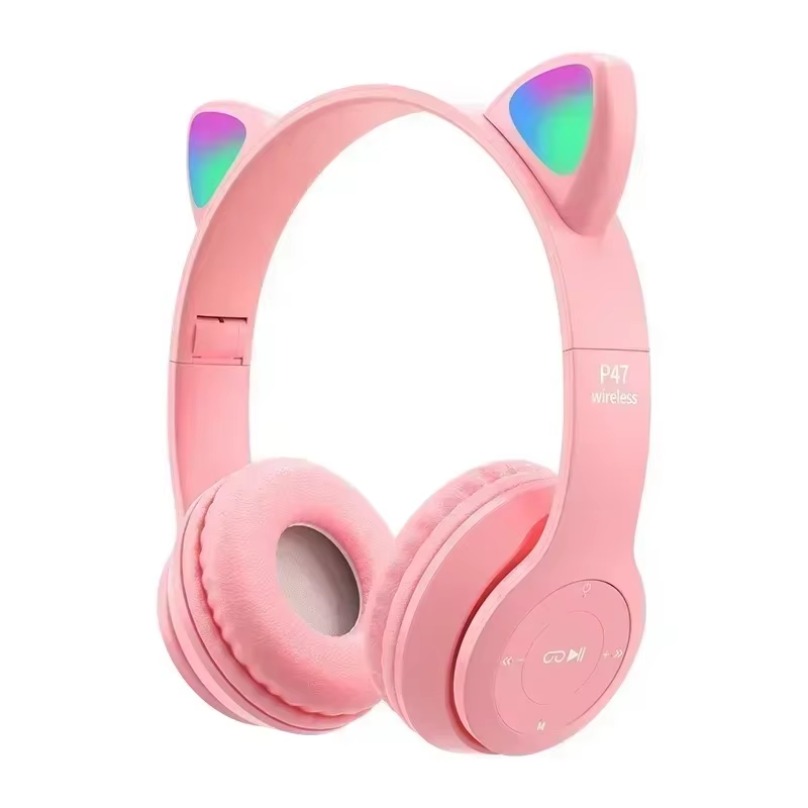 무선 블루투스 이어폰 귀여운 고양이 귀 스타일 LED  - Cat Ear Bluetooth Headset Led 리뷰 및 가격